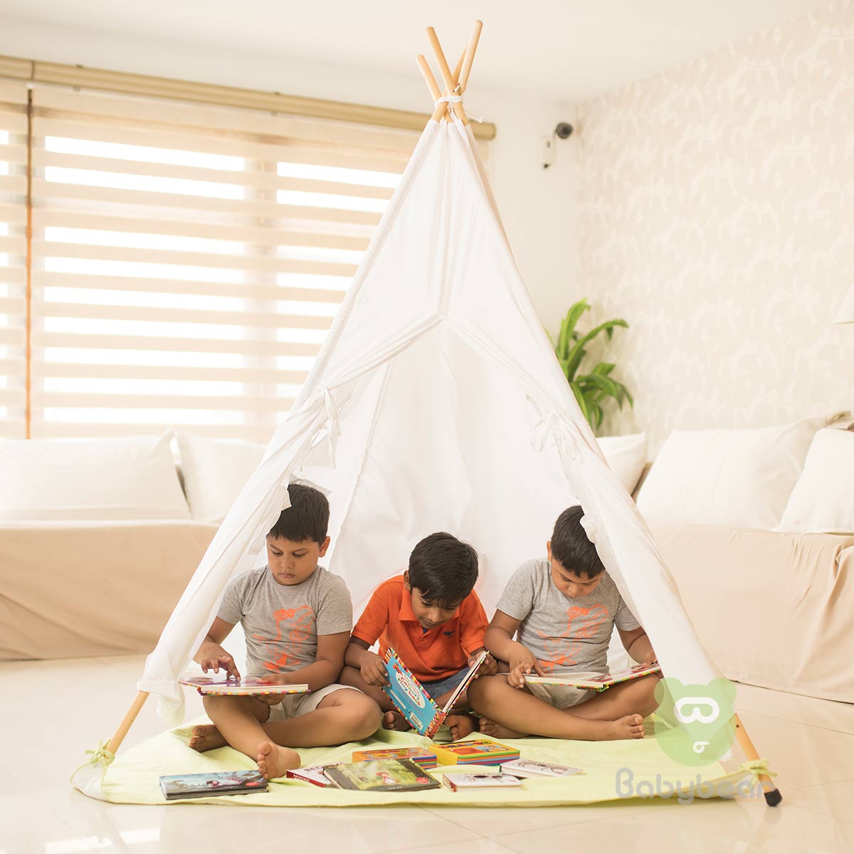 TP Tent Teepee Tent - Plain White