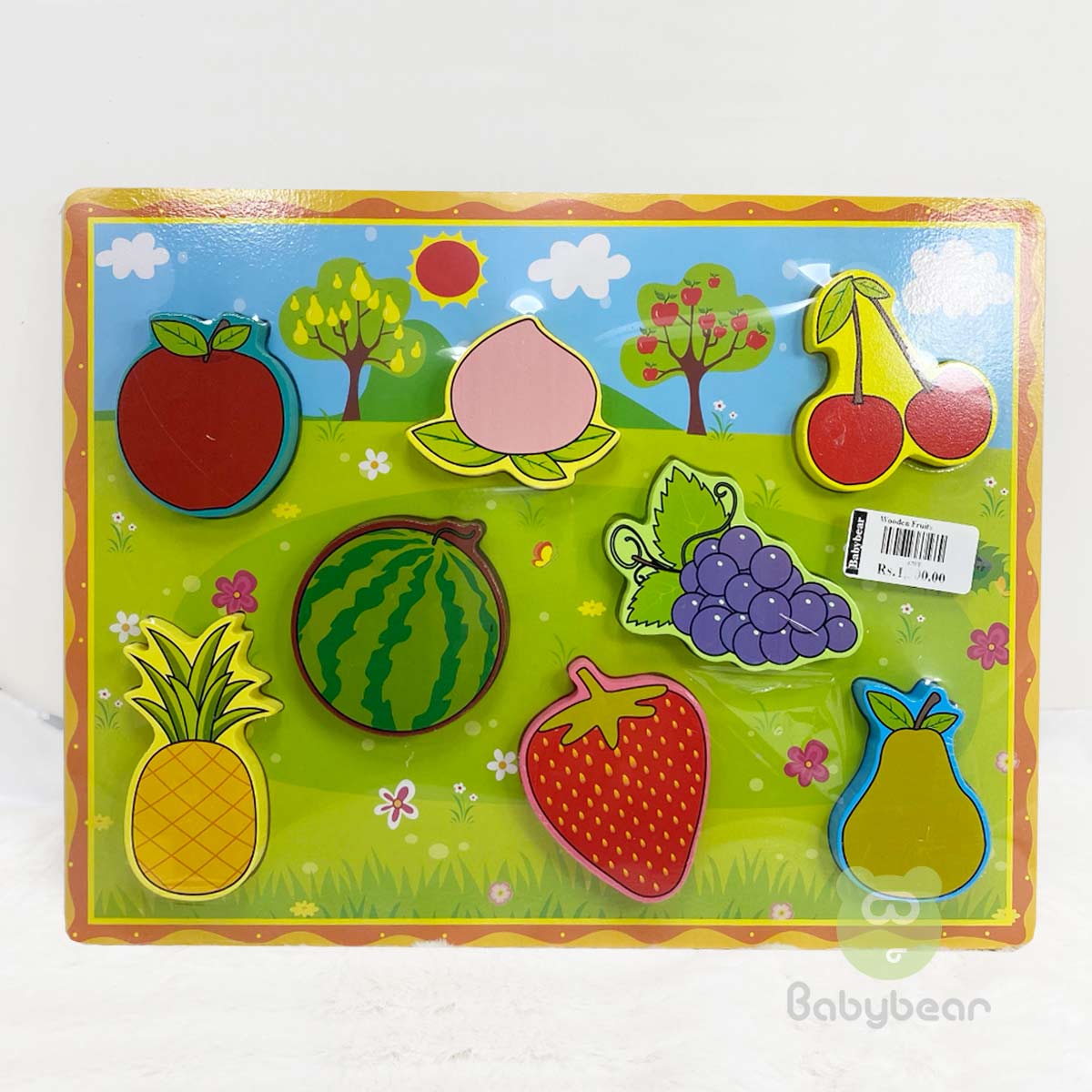 Wooden Puzzle Fruit