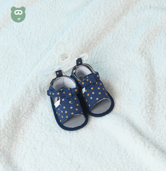 Baby Girls Shoes 12-18m - Starry Blue