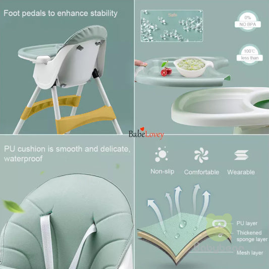 Portable Feeding chair - Royal Blue