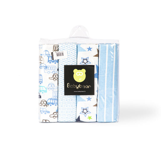 Baby Blanket 4 Set - Blue