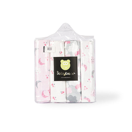 Baby Blanket 4 Set - Grey