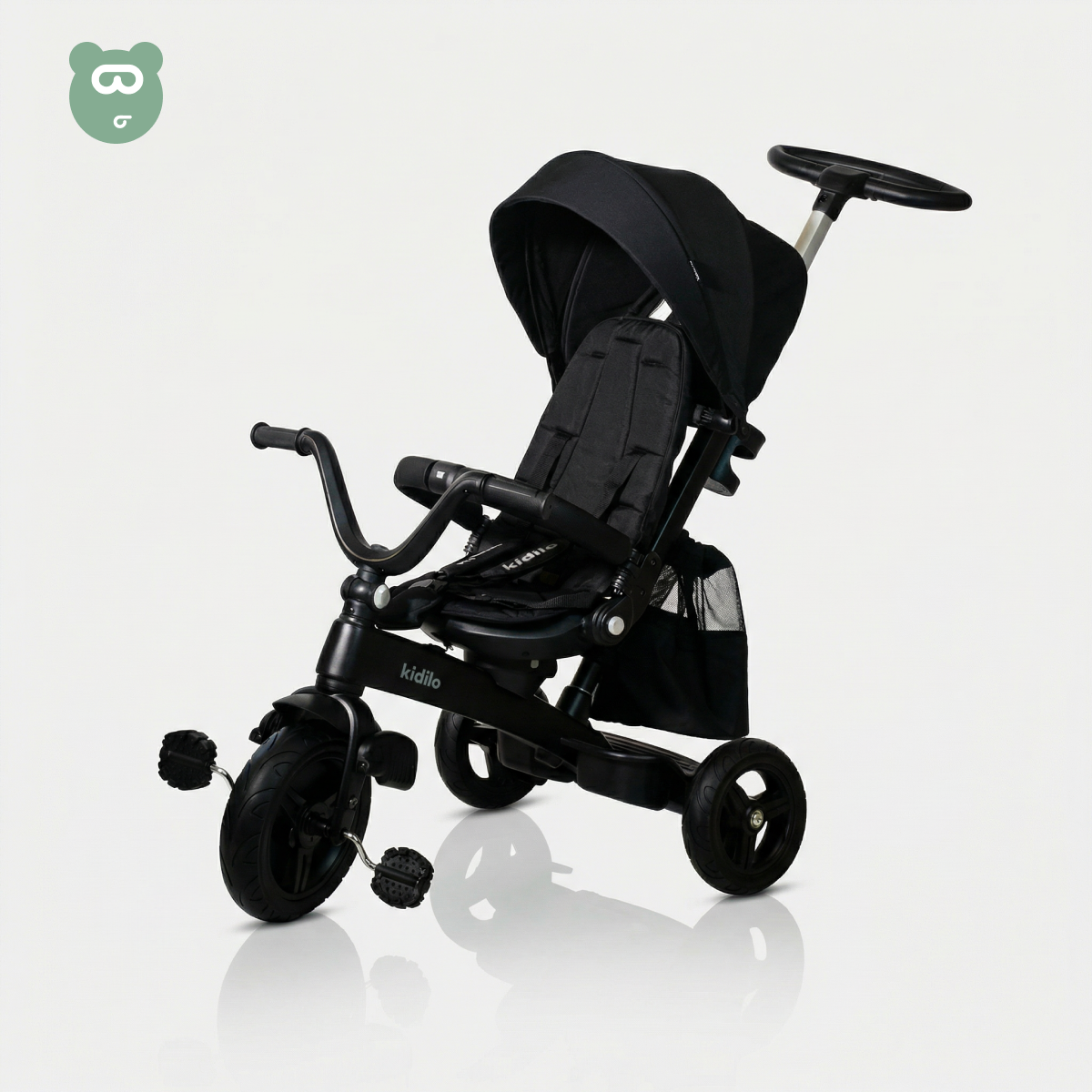 Kidilo Tricycle Black