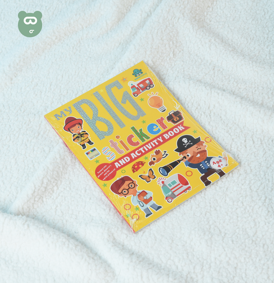 My Big Sticker And Activity Book - People