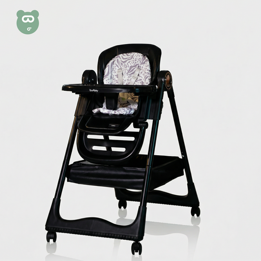 Burbay Feeding Chair Black