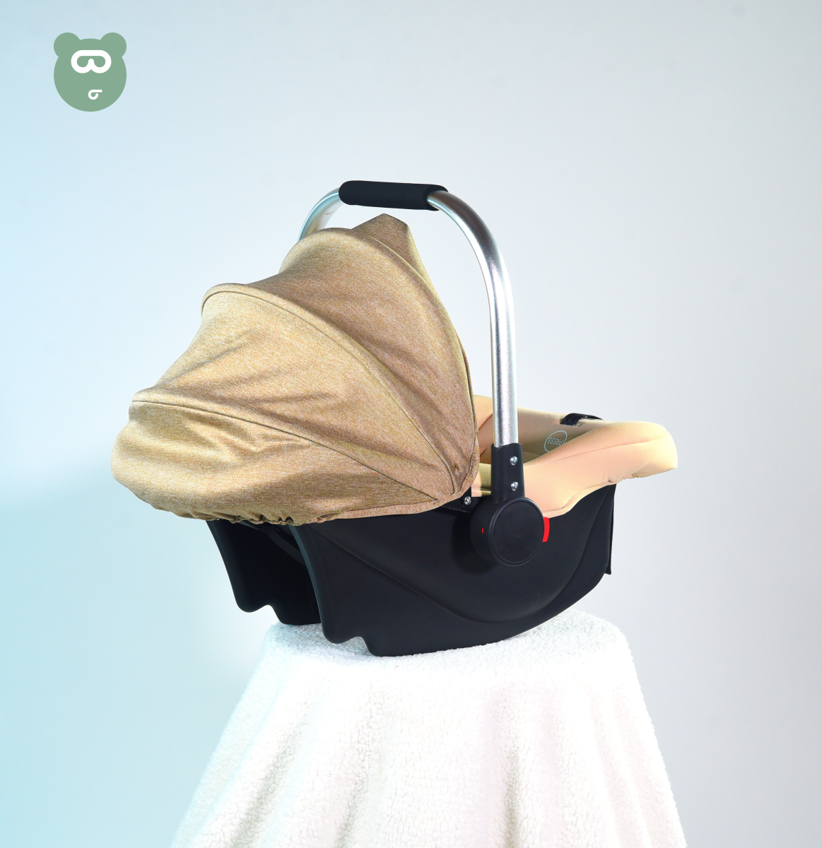 Burbay - Car Seat & Carrier - DD03 - Beige