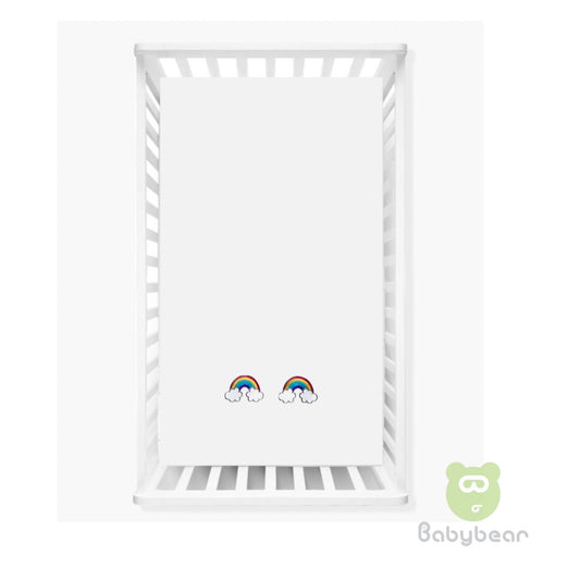 Rainbow Cot Sheet 39”X60”