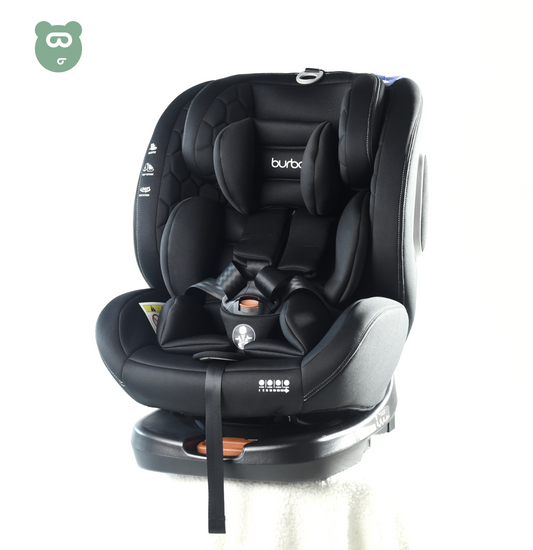 Buraby 360 Car Seat Isofix Black3