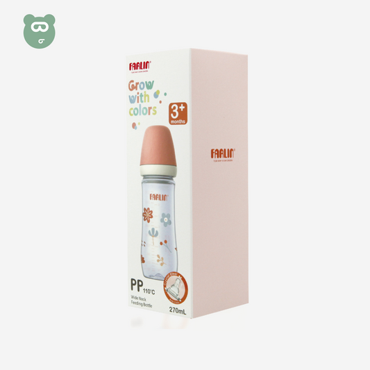 Farlin PP WN Feeding Bottle 270ml - Orange