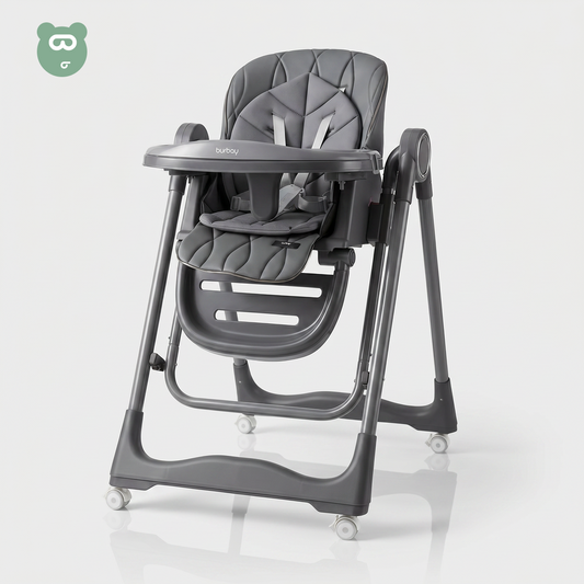 Burbay Feeding Chair Dark Gray
