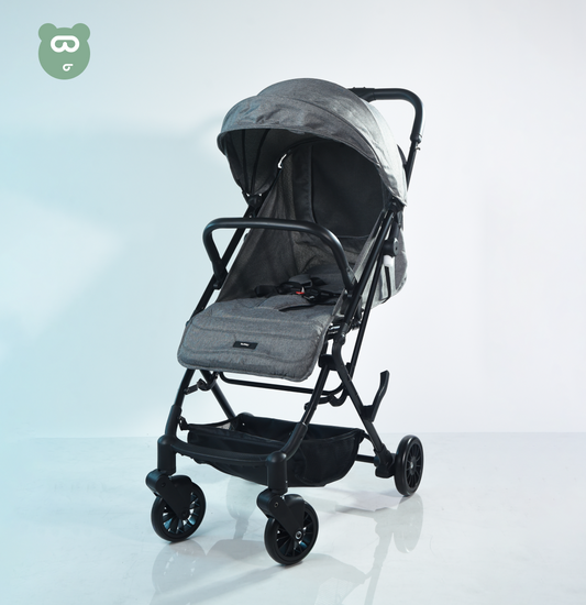 Burbay Travel Stroller - AG3088 - Dark Grey