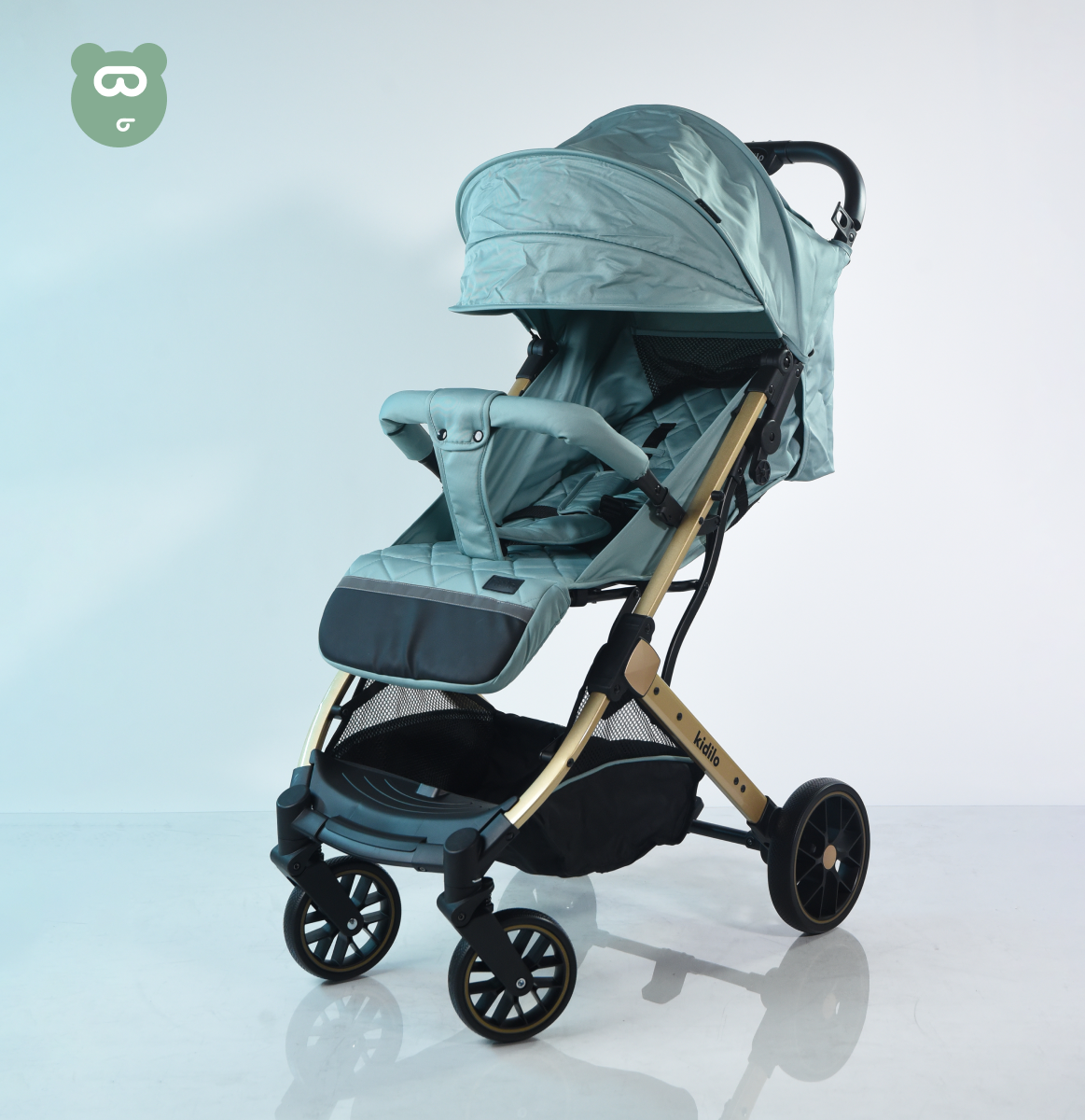 Kidilo Travel Stroller - K10G - Blue