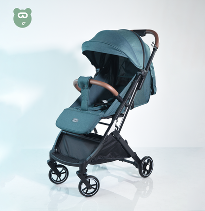 Burbay Baby Stroller - 618 - Green