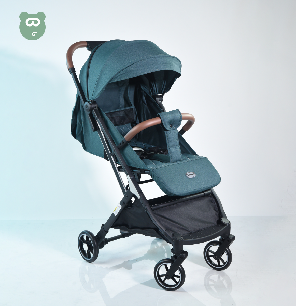 Burbay Baby Stroller - 618 - Green