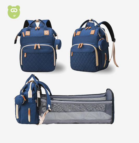 3 in 1 Diaper Bag Blue