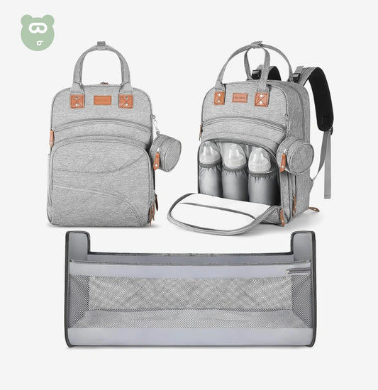 3 in 1 Diaper Bag Gray