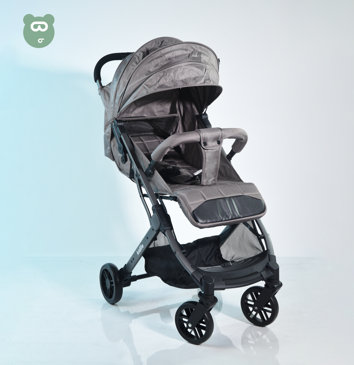 Kidilo Travel Stroller - K8pro - Khaki