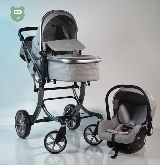 Kidilo Travel System - G600+C - Grey