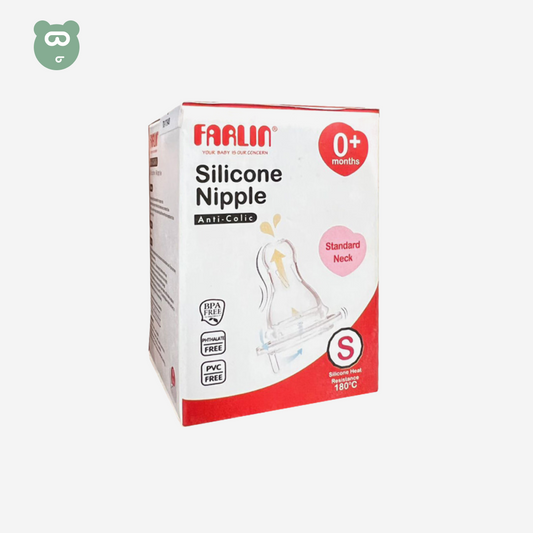 Farlin Anti-Colic Silicone Nipple 0m S