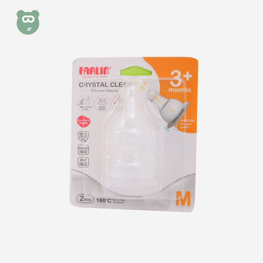 Farlin Anti-Colic Nipple 2pcs 3m+