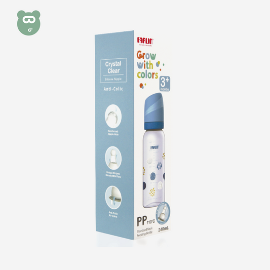 Farlin SN PP Feeding Bottle Blue - 240ml