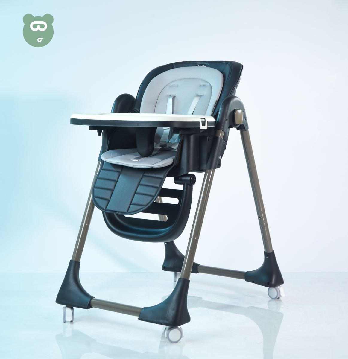 Kidilo Feeding Chair - KD006 - Black