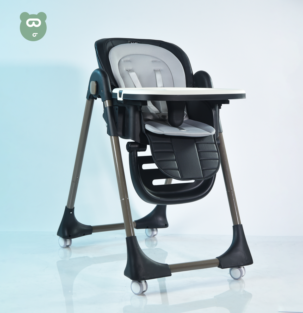 Kidilo Feeding Chair - KD006 - Black