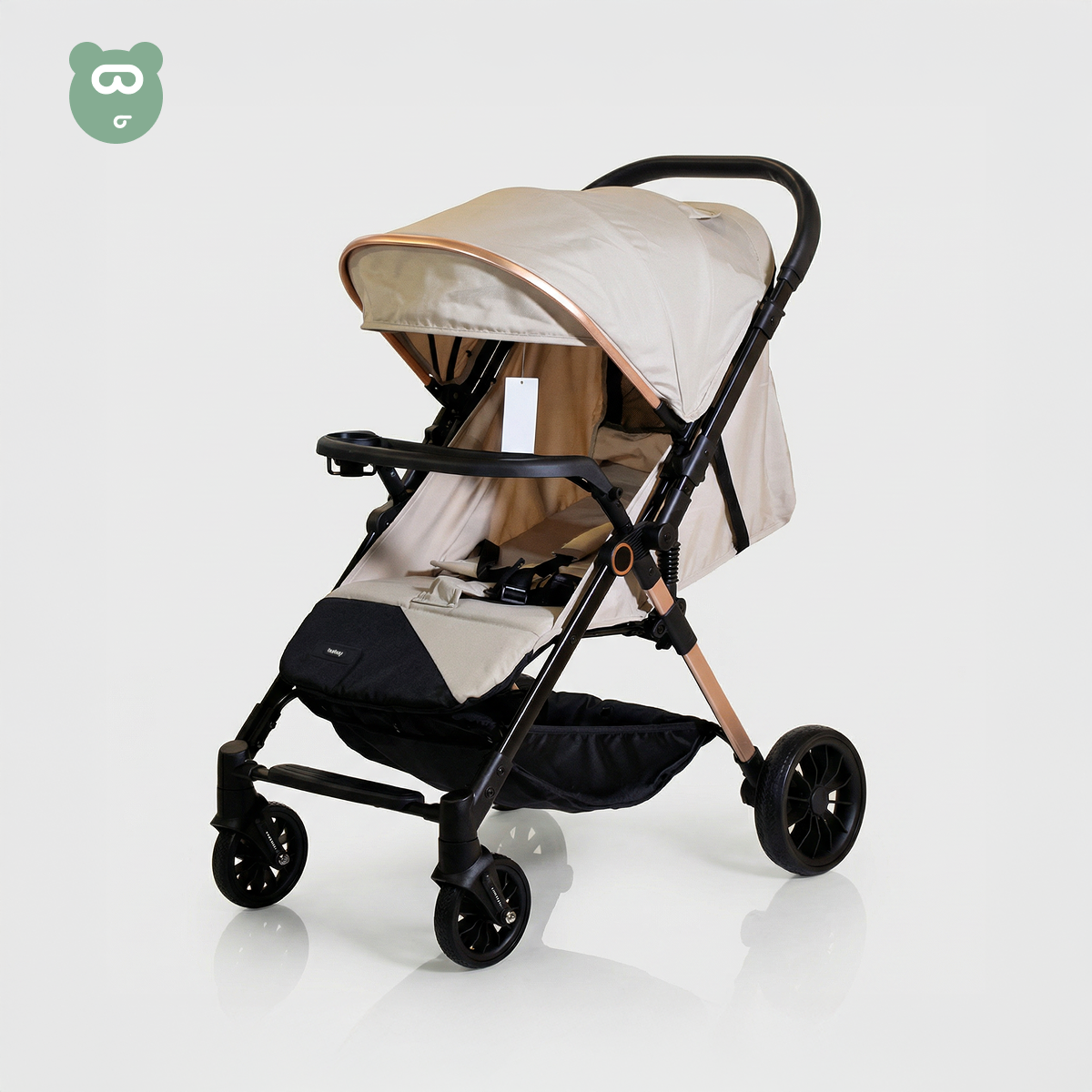 Burbay Travel Stroller Beige