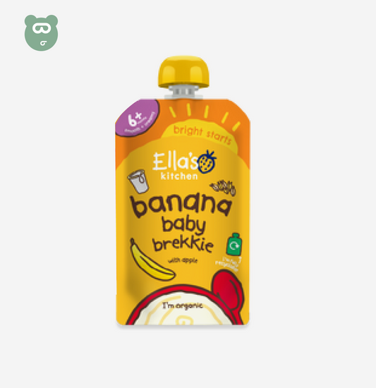 Ella's Kitchen Banana Baby Brekkie Pouch - 6m+