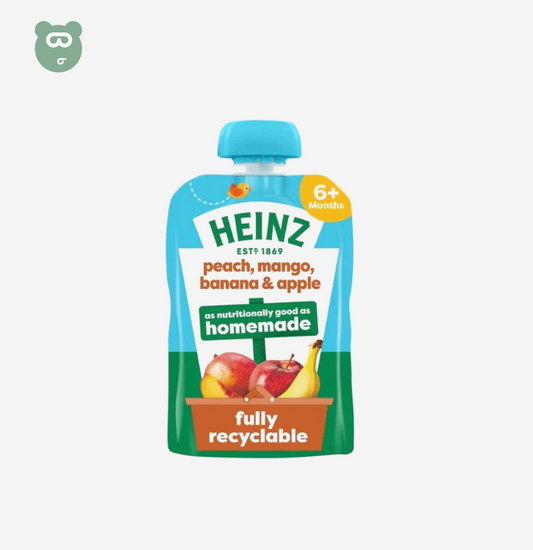 Heinz By Nature Peach, Mango, Banana & Apple 100g