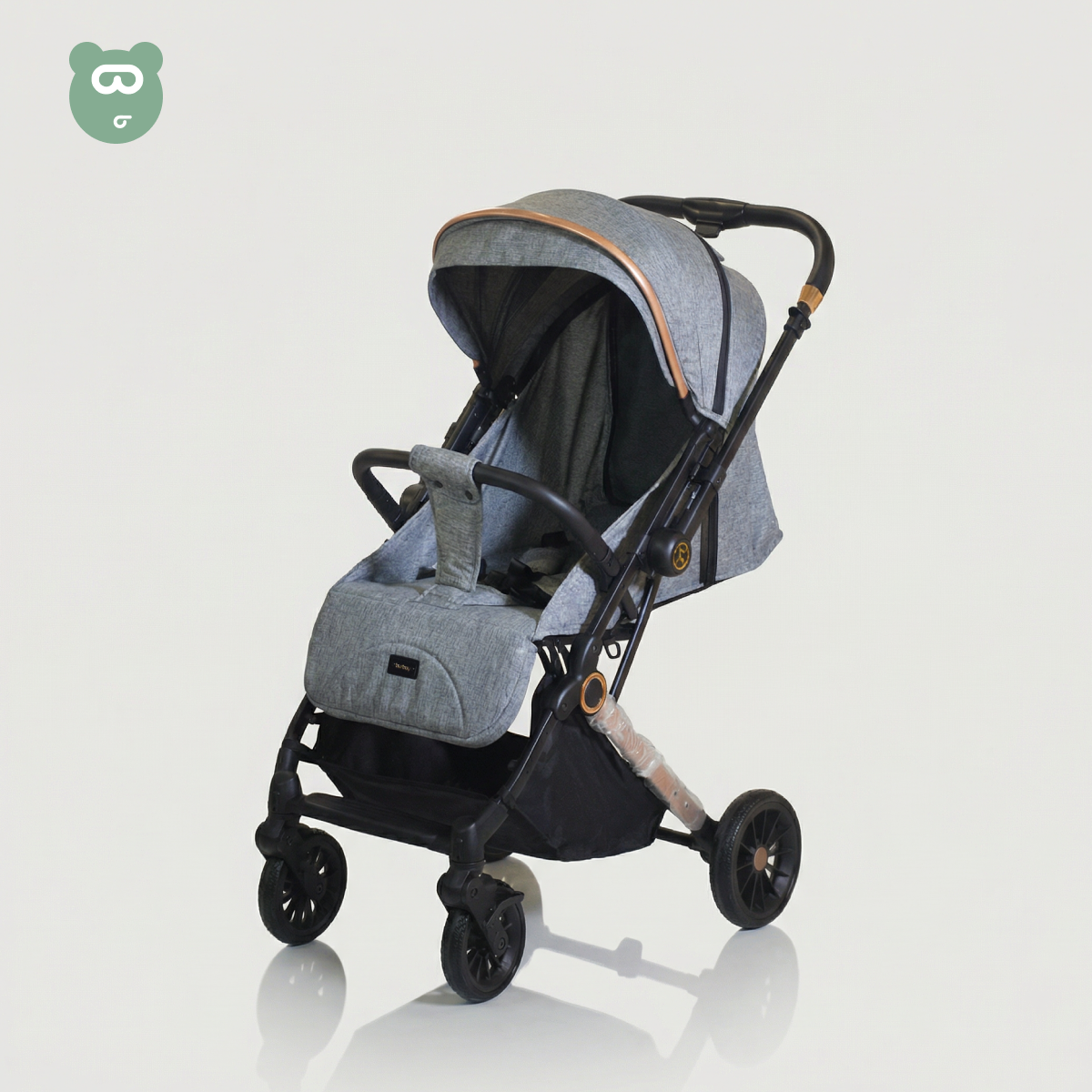 Kidilo Travel Stroller - Light Gray