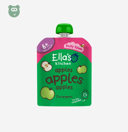 Ella's Kitchen Fruity Faves - Apples Pouch - 6m+