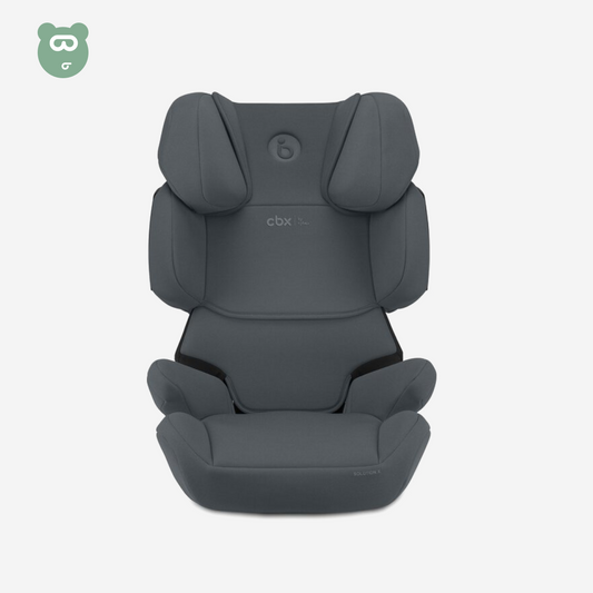 CYBEX Solution i-Fix Car Seat Grey | i-Size Booster Seat 3–12 Years