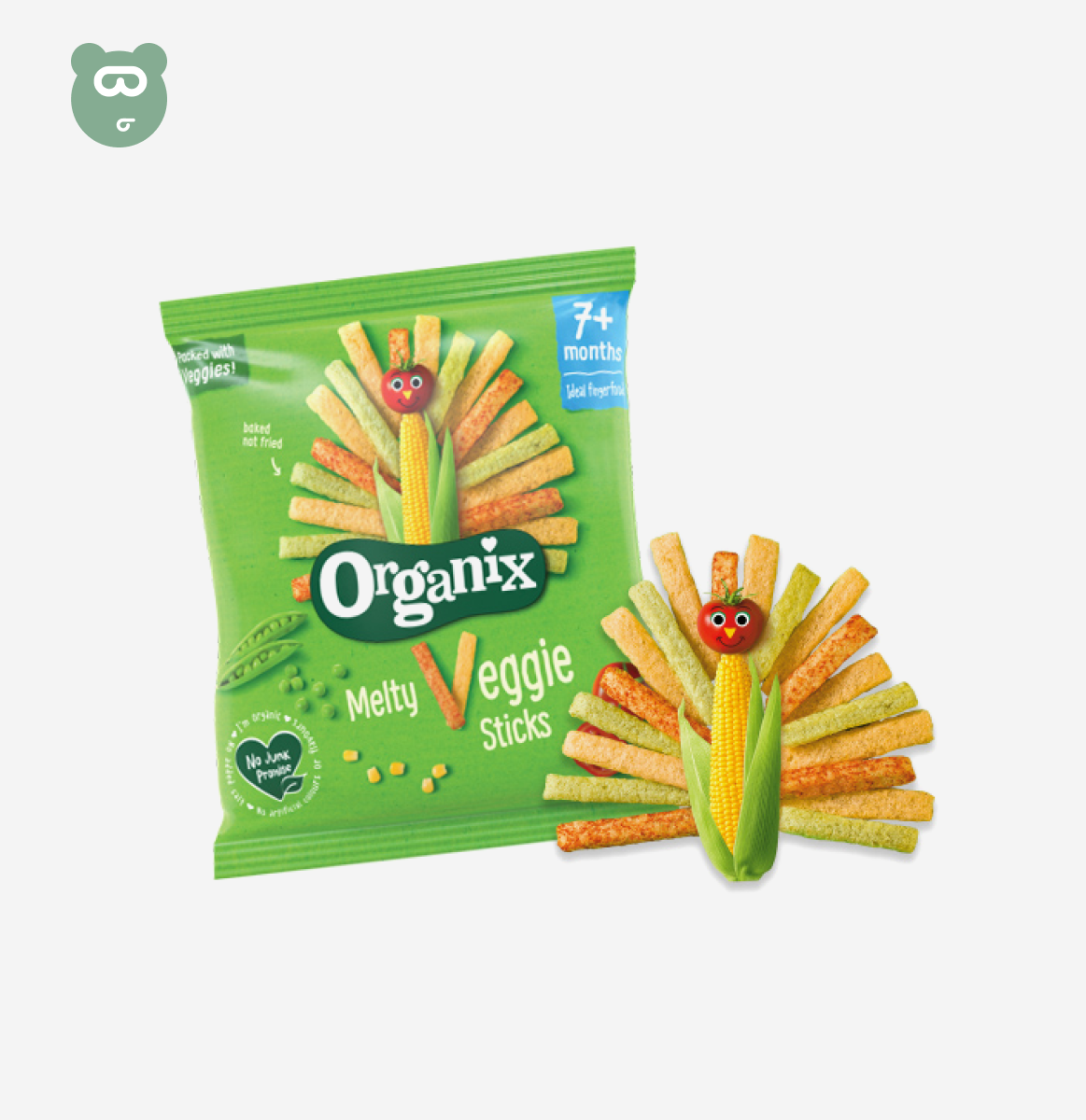 Organix Melty Veggie Sticks