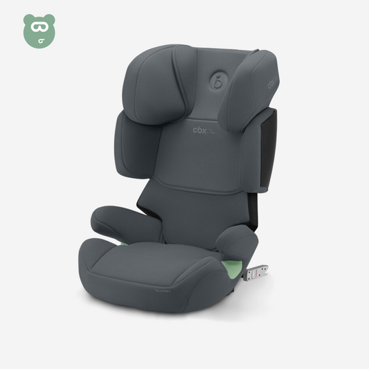 CYBEX Solution i-Fix Car Seat Grey | i-Size Booster Seat 3–12 Years