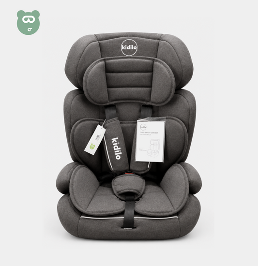 Kidilo Booster Car Seat G301 - Grey