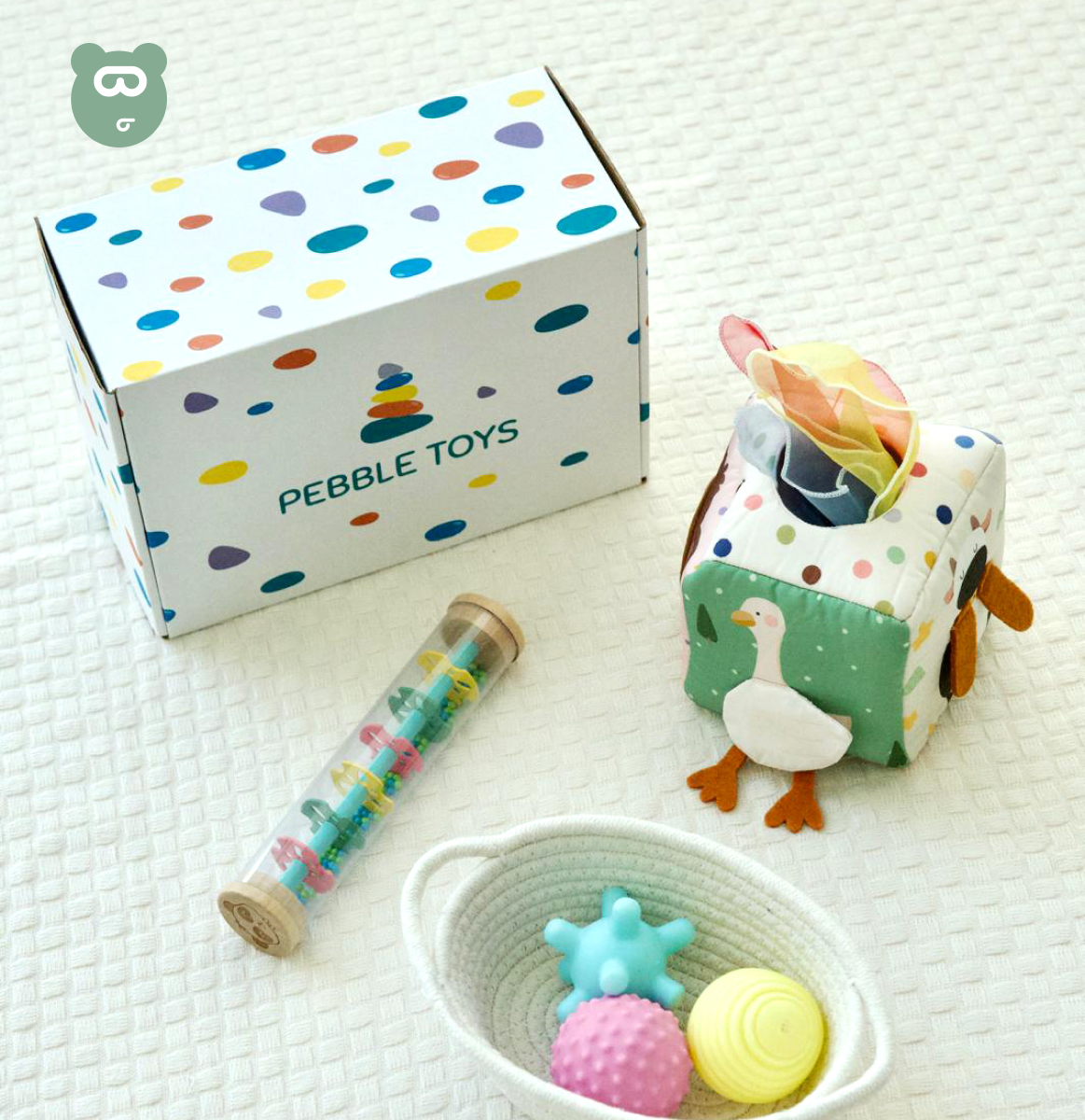 Pebble Toys -  Little Explorers 8 - 14m