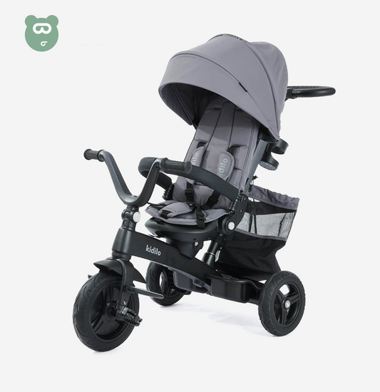 Kidilo Tricycle - 3001 - Grey