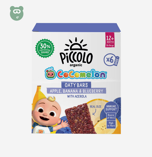Piccolo Organic Apple,Banana & Blueberry Oaty Bar 6x23g 12m+