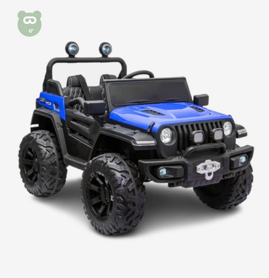 4 Wheels Off Road Jeep - Blue
