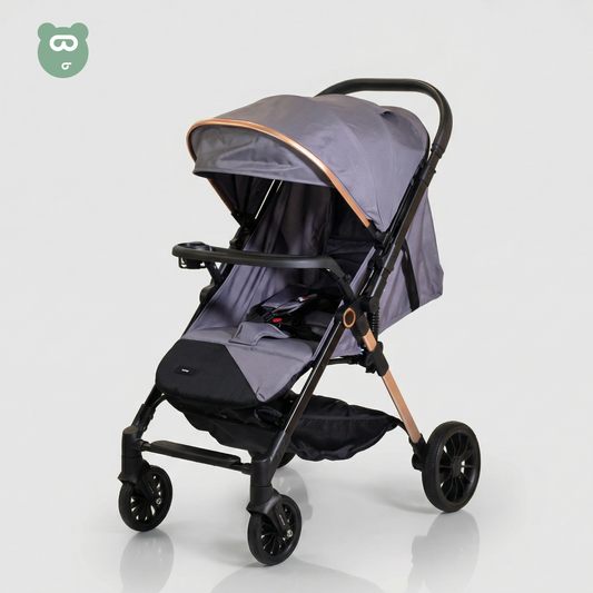 Burbay Travel Stroller Gray