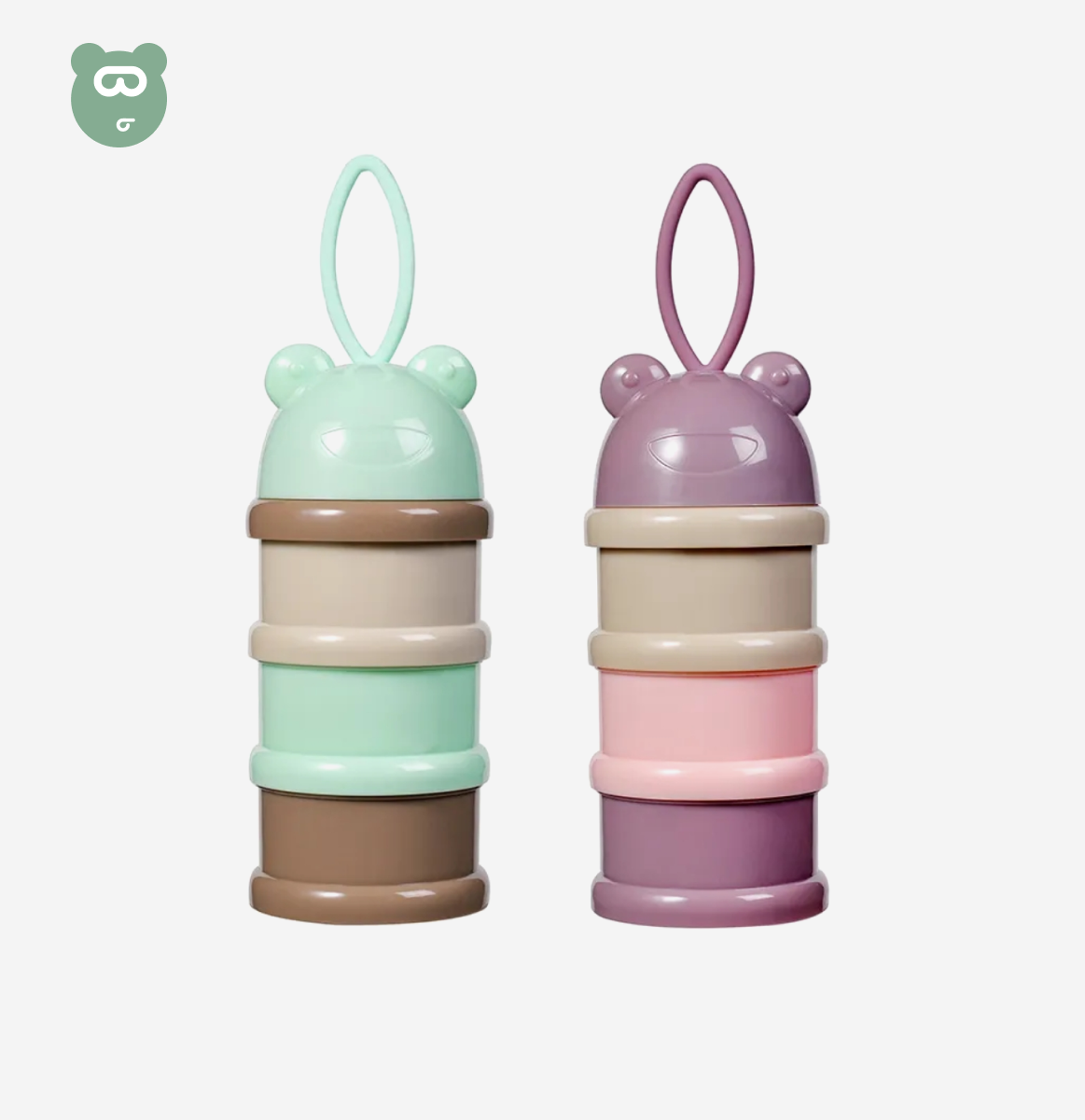 Baby Milk and Food Container 3-Layer
