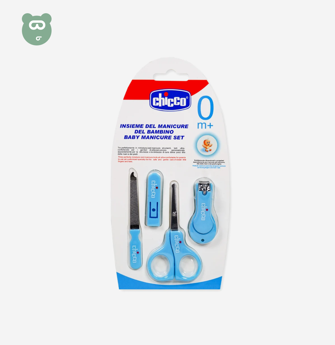 Chicco Baby Manicure Set 0m+ - Blue
