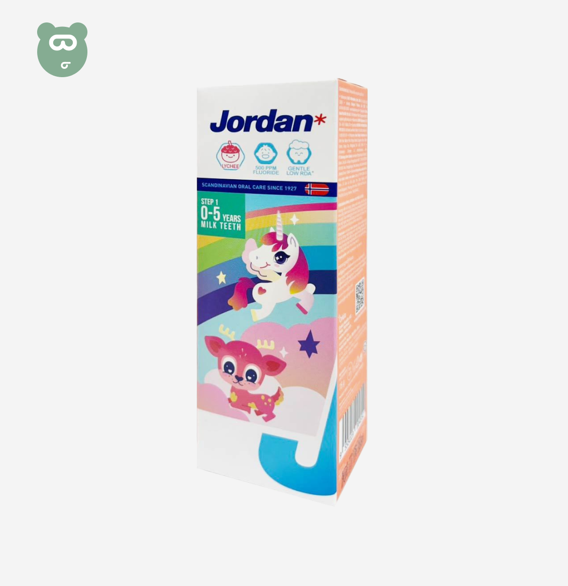 Jordan Kids Toothpaste 0-5y 75g