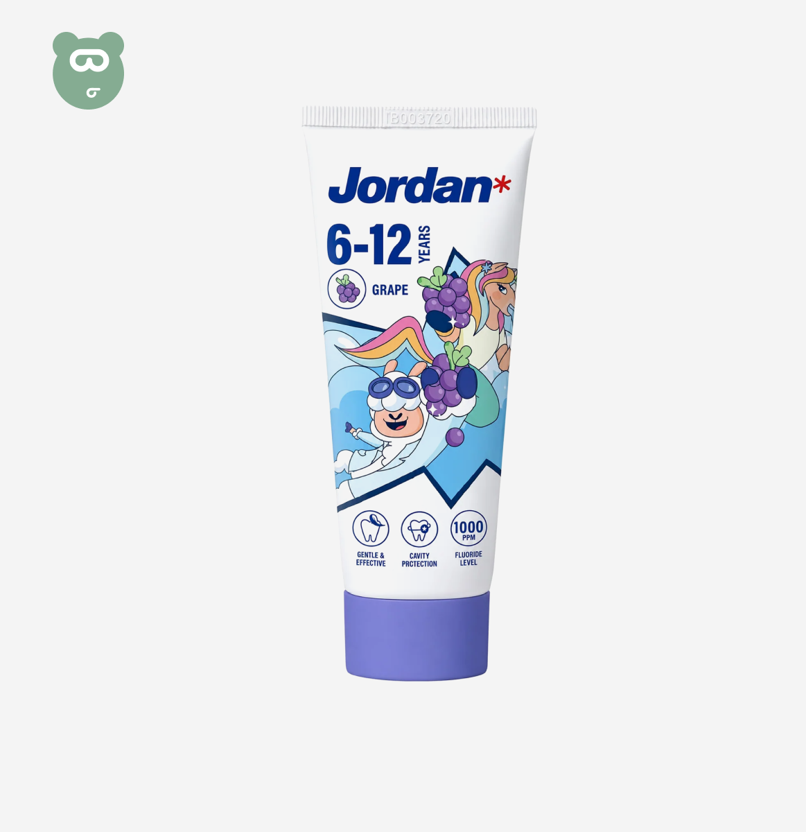 Jordan Kids Toothpaste 6-12y 75g