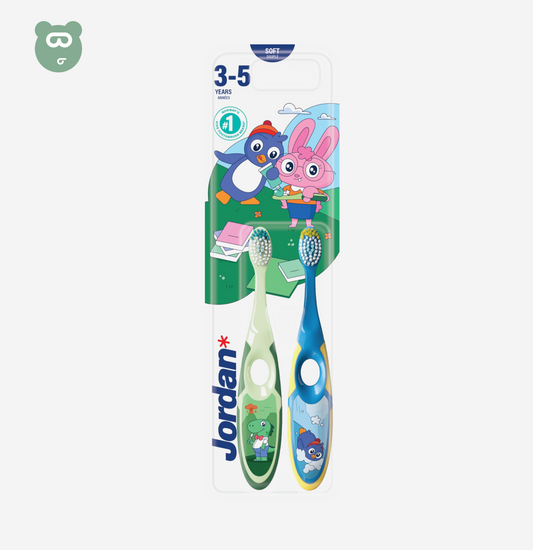 Jordan Kids Toothbrush 2pcs - 3-5y