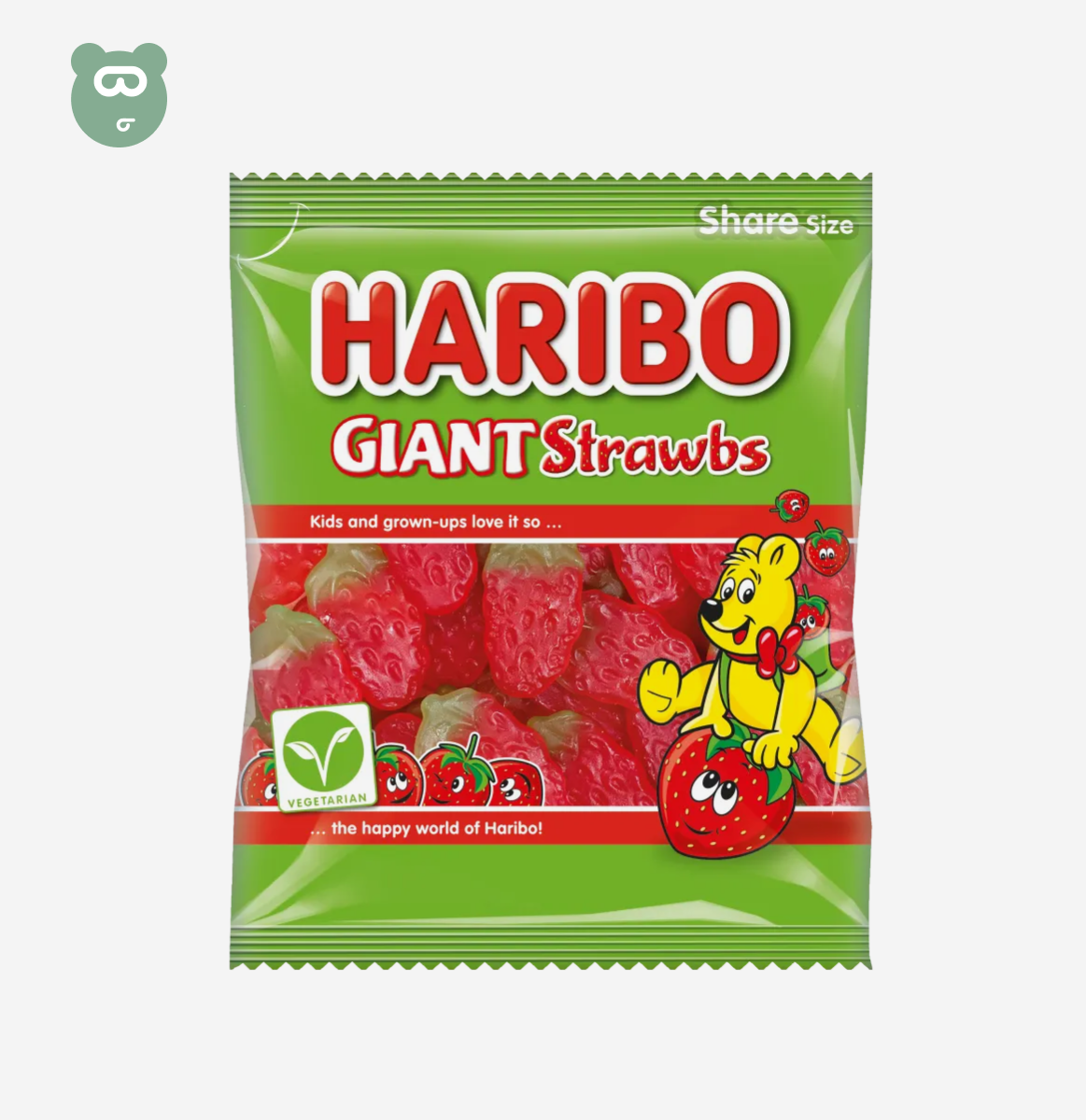 Haribo Giant Strawbs