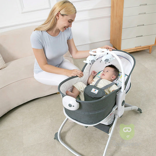 Baby Bassinet Crib Cot in Sri Lanka - Mastela 6 in 1 multi-Fun Bassinet Crib Cradle