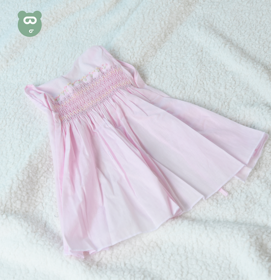 Smocked Baby Shirt 0-3m