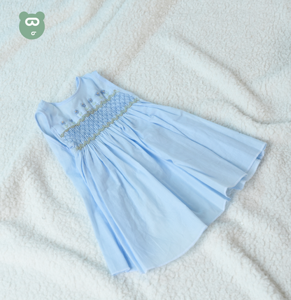 Smocked Baby Shirt 0-3m
